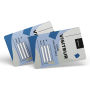 Personalisierte PVC-Karten 86x54 mm mit Schreibfeld