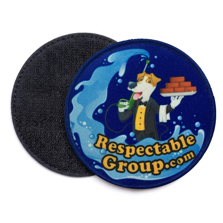 Bedruckter Patch mit komplettem Klettverschluss – personalisiert