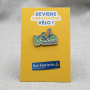 Einzelverpackung für Pins mit individuell bedruckter Trägerkarte