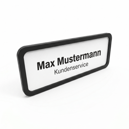Magnetisches Namensschild 81 × 33 mm