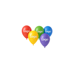 Luftballons mit Logo