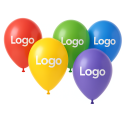 Luftballons mit Logo